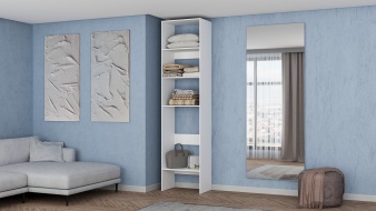 Стеллаж для одежды Мирта 29 BMS с полками