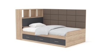 Кровать с ящиками Монти BMS - новинка