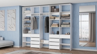 Стеллаж для одежды Мирта 71 BMS - новинка