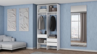 Стеллаж для одежды Мирта 43 BMS с полками