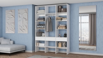 Стеллаж для одежды Мирта 50 BMS - новинка