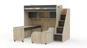 Детская кровать Минима КД-136 BMS со столом