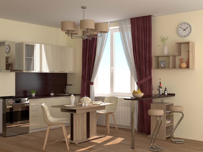 Как обустроить кухню до 35 000?