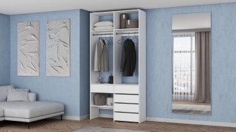 Стеллаж для одежды Мирта 46 BMS - новинка