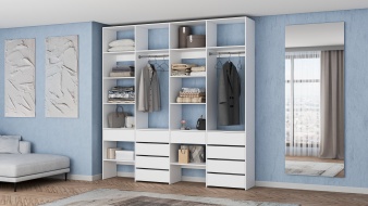 Стеллаж для одежды Мирта 61 BMS - новинка