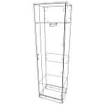 Схема сборки Шкаф-пенал Салют Микс 03 BMS