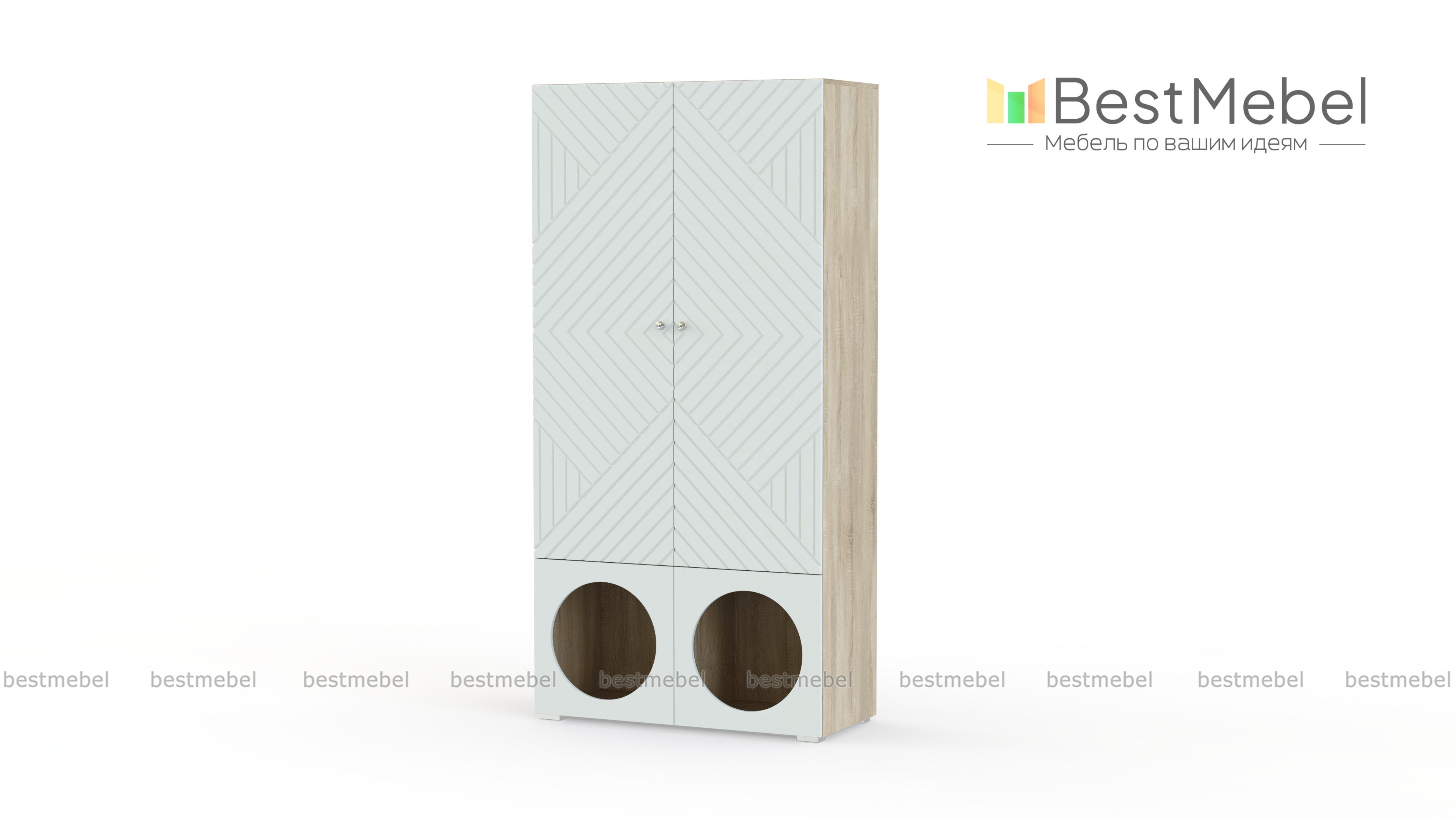 Шкаф распашной Авелин 17 BMS - Фото