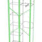 Чертеж Шкаф-купе Удача 7 BMS