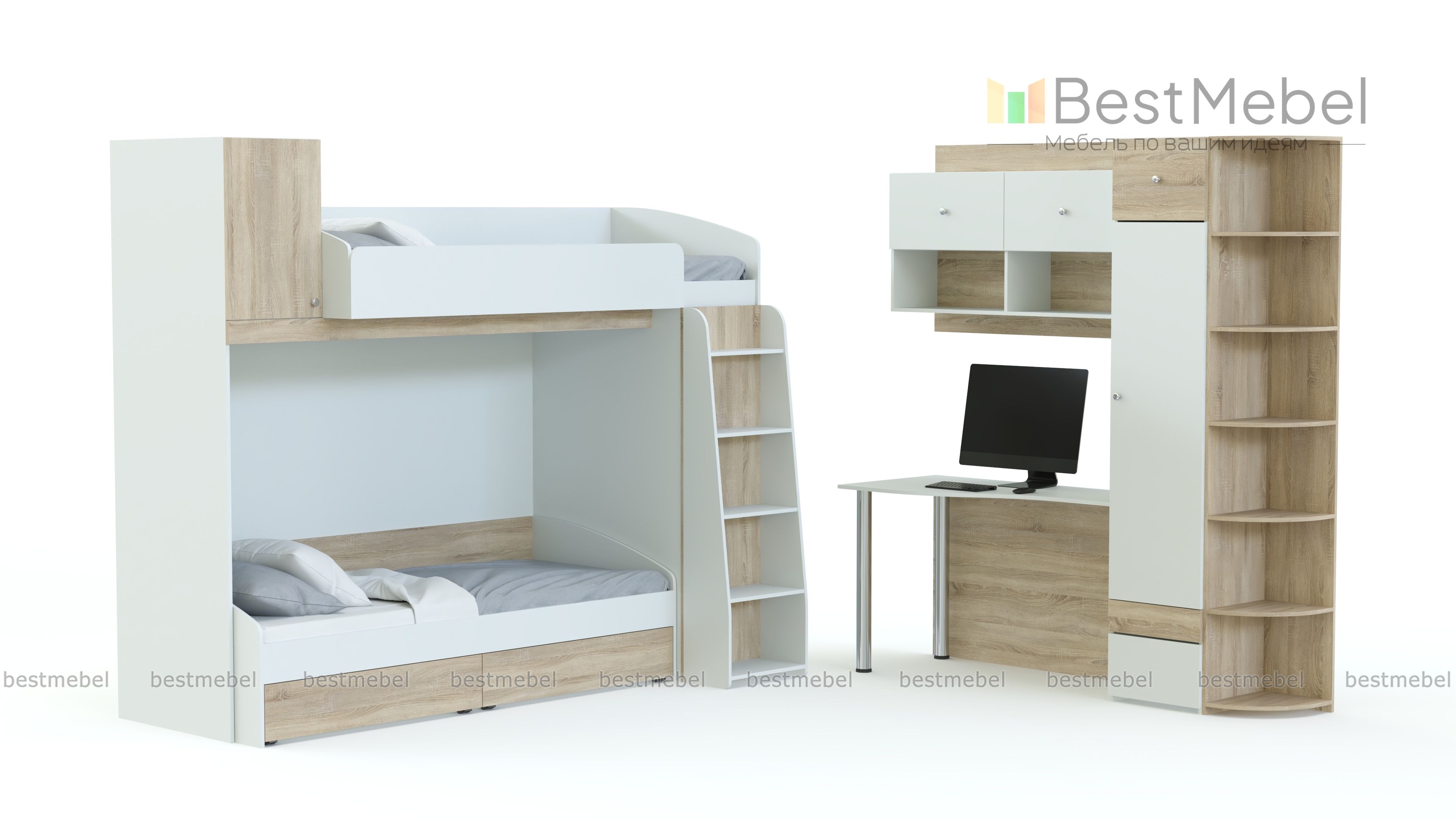 Детская модульная комната Киви 12 BMS