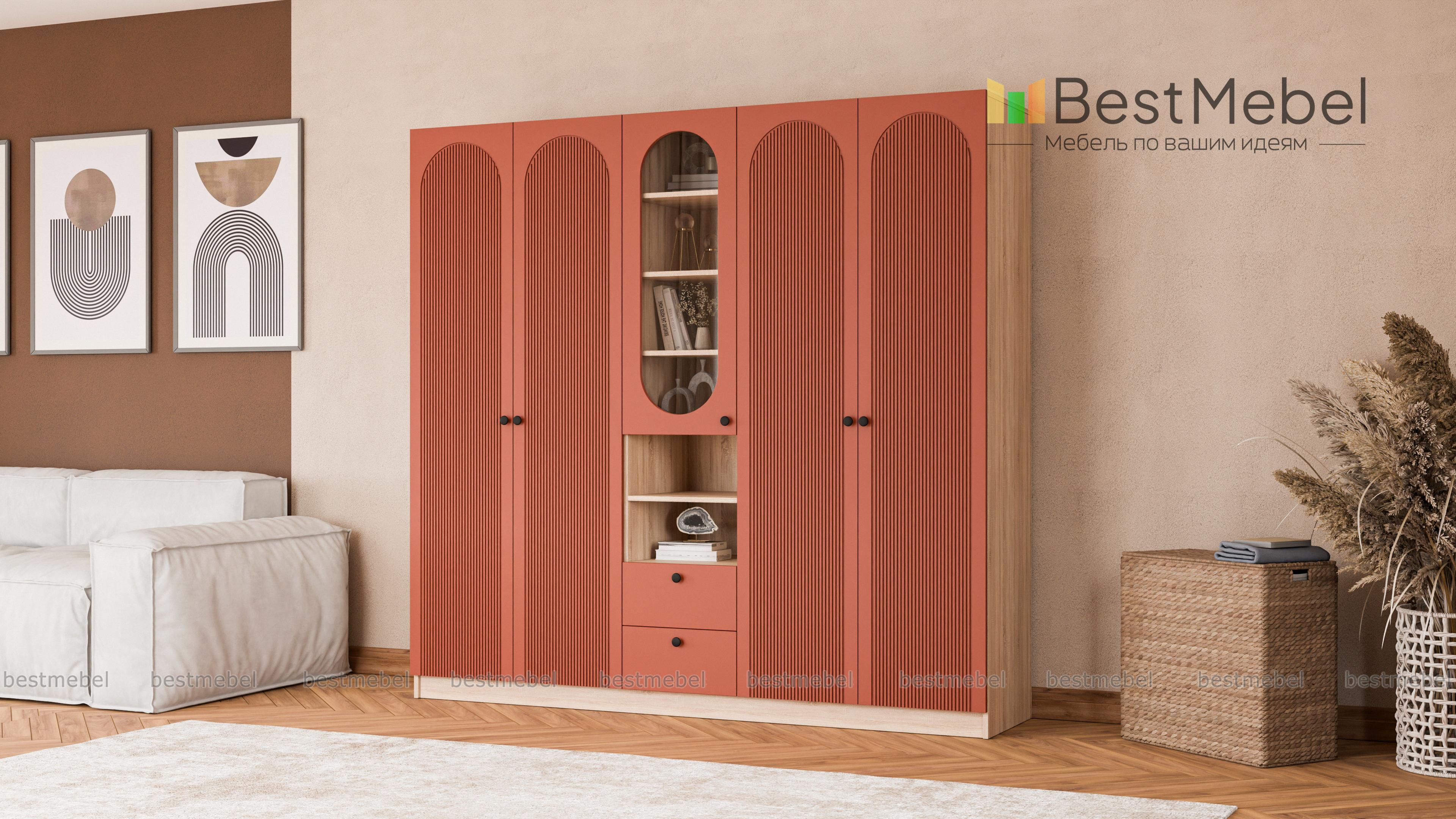 Шкаф распашной Рене 15 BMS - Фото