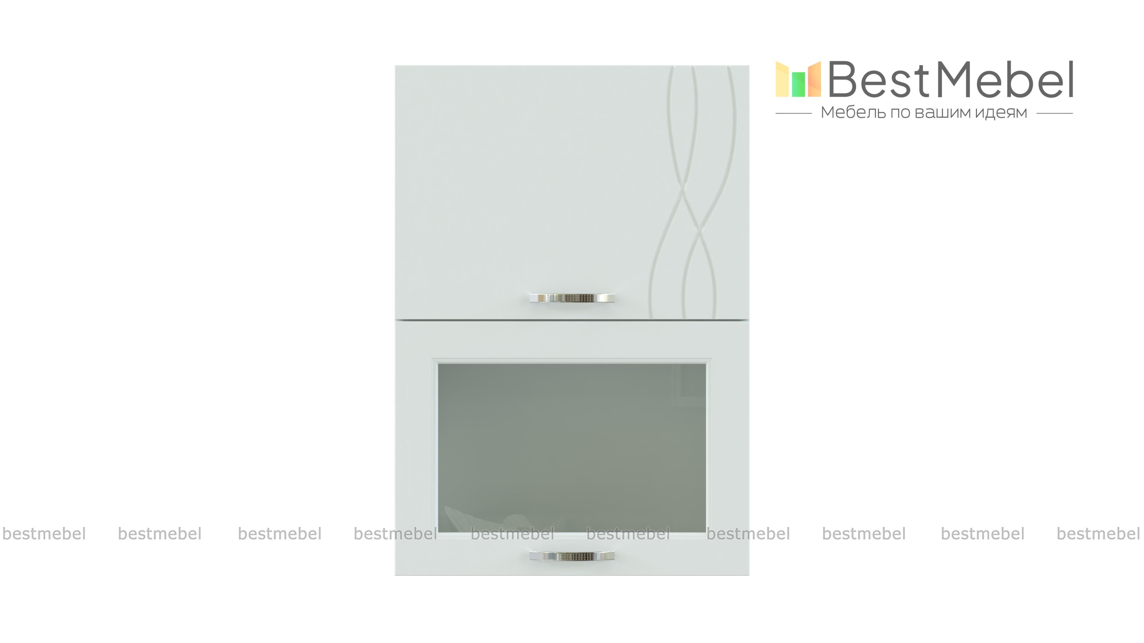 Шкаф-витрина навесной Софит BMS - Фото