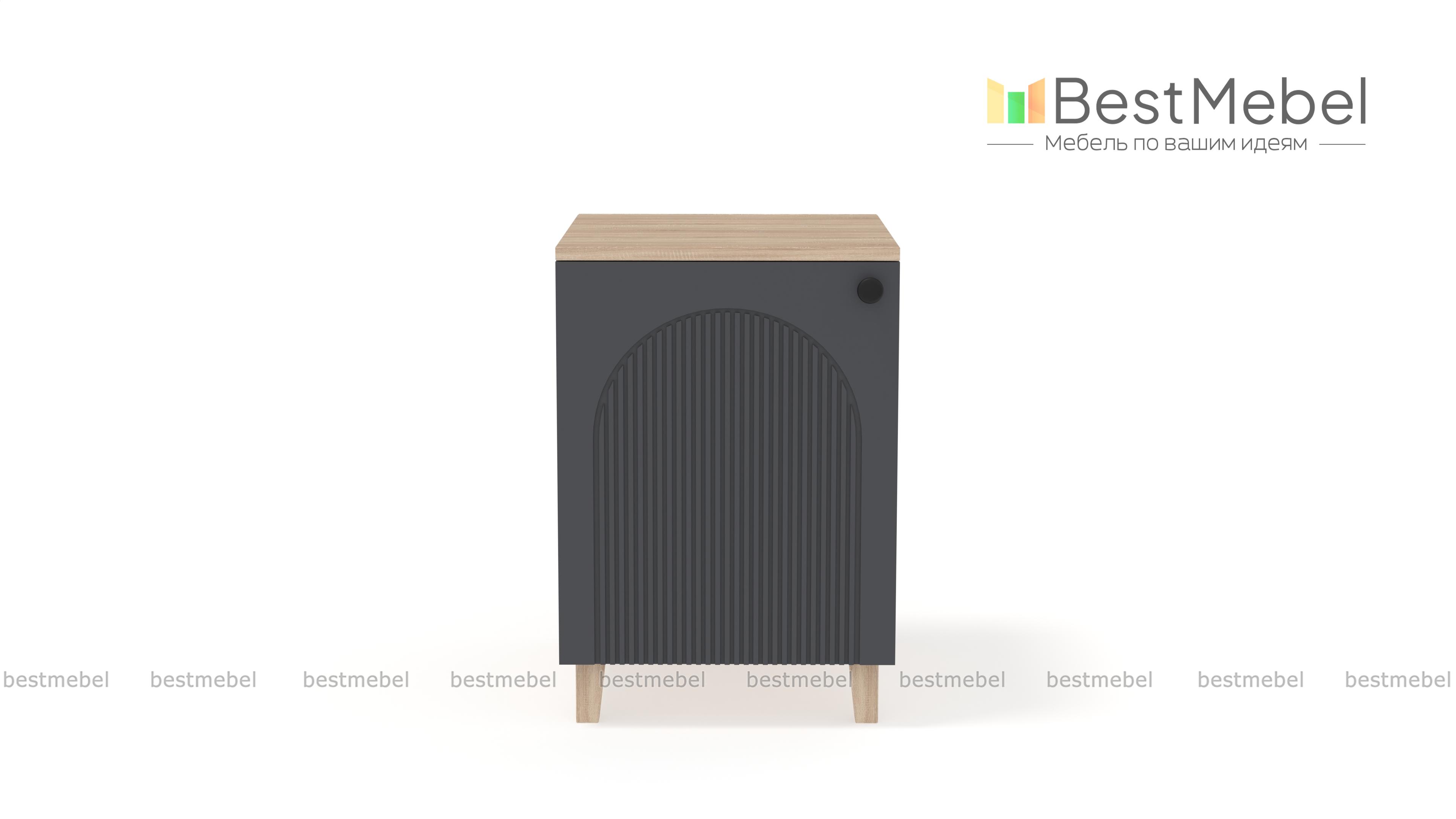 Тумба прикроватная Рене 1 BMS - Фото