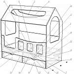Схема сборки Детская кровать Фили 3 BMS