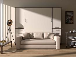 Шкаф-кровать с диваном Фердинан BMS (2600х2240х600)