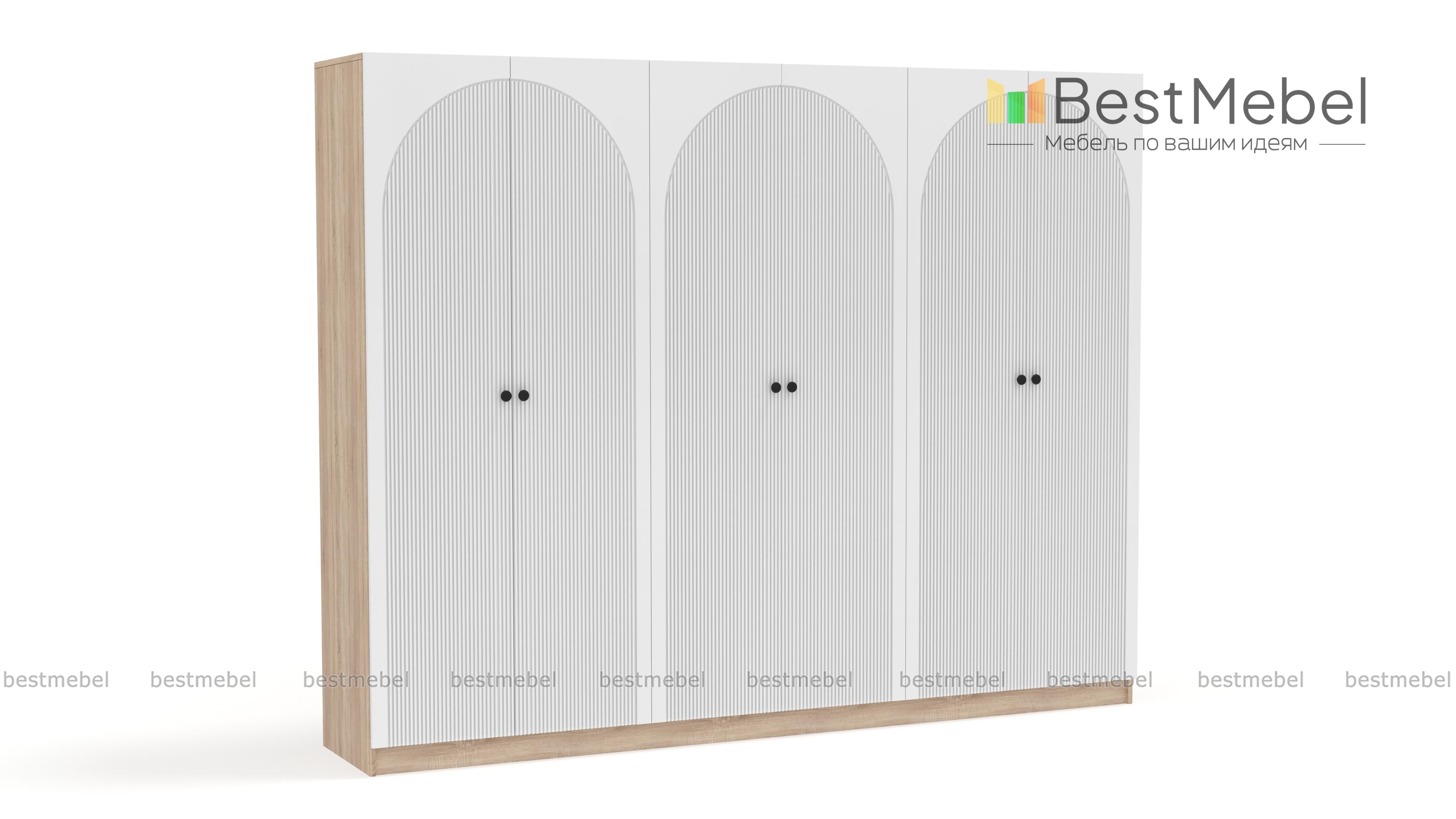 Шкаф распашной Вивьен 16 BMS - Фото