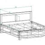 Схема сборки Кровать Капри 1 BMS