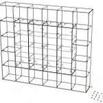 Чертеж Стеллаж Триша 1.4 BMS