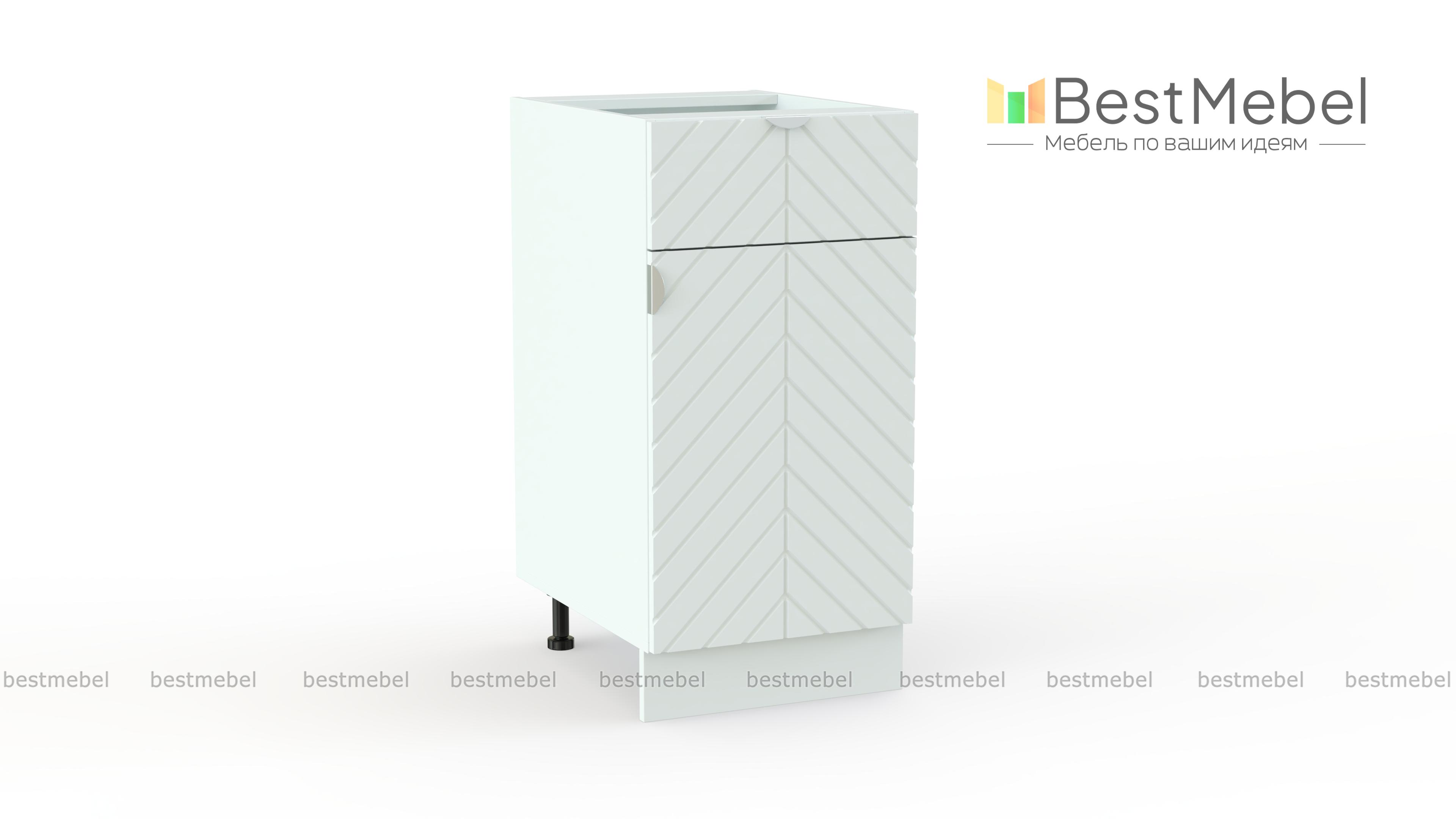 Шкаф нижний с дверцей и ящиком Анаис BMS - Фото