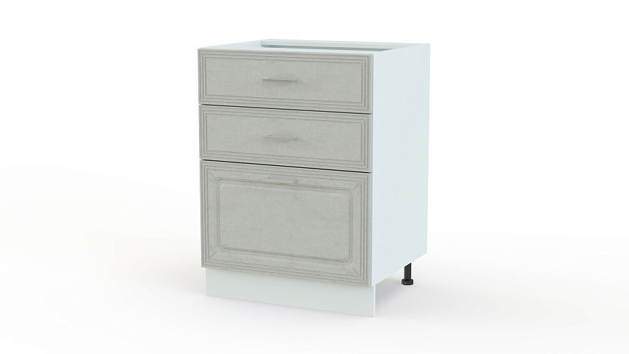 Шкаф нижний с 3-мя ящиками Ника BMS - Фото