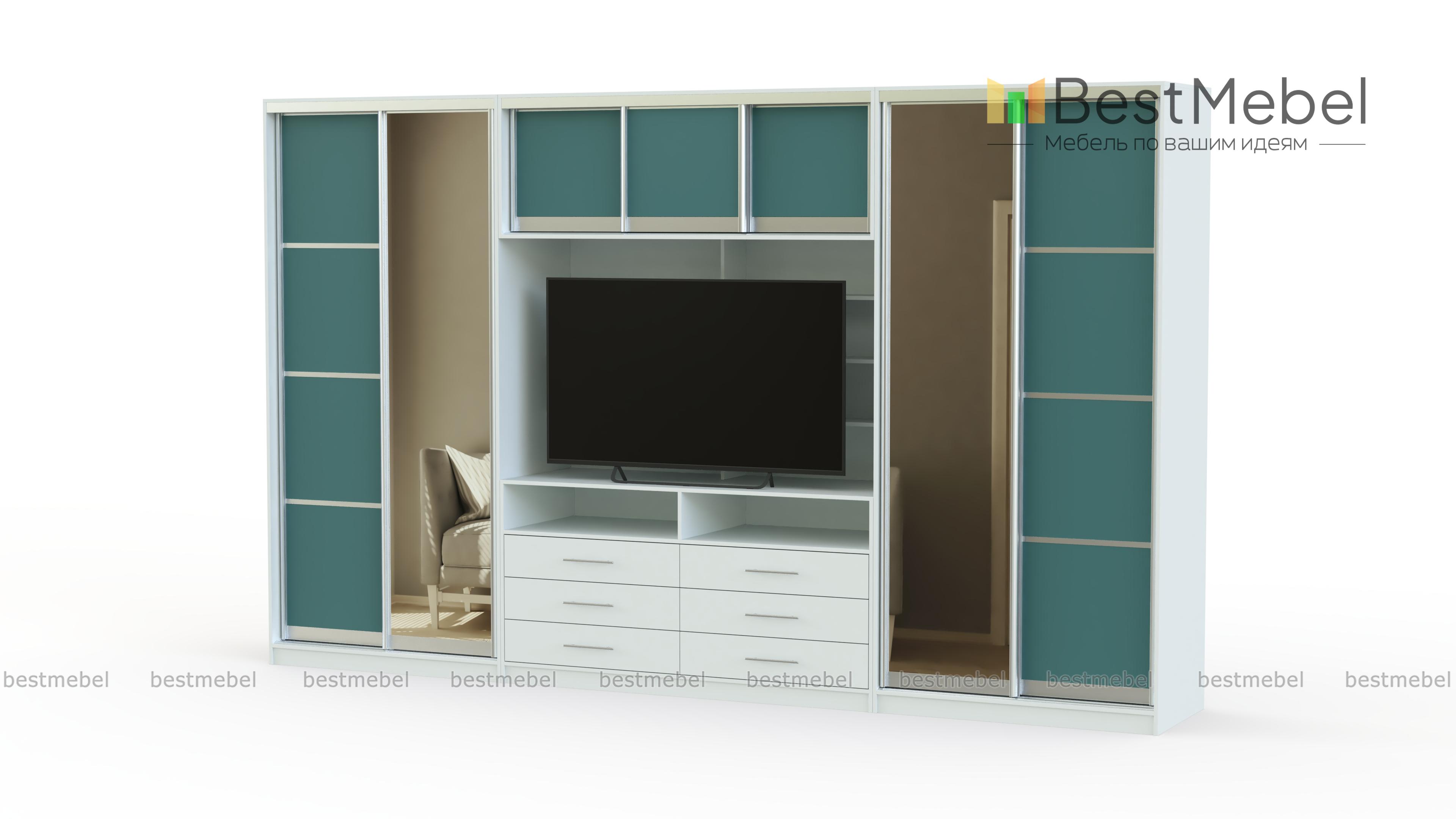 Стенка в гостиную Локи 79 BMS - Фото