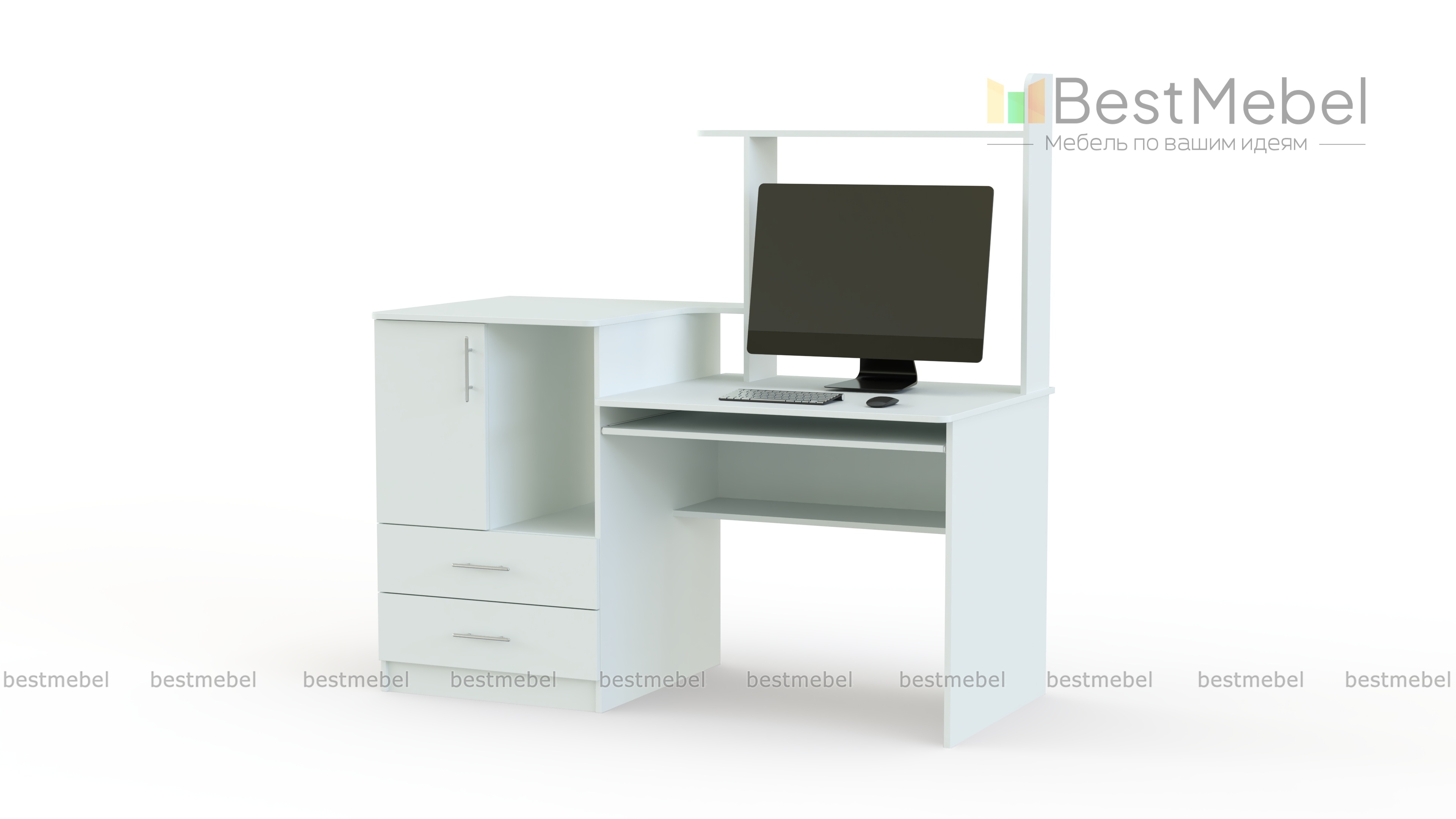 Стол компьютерный №2 Р BMS