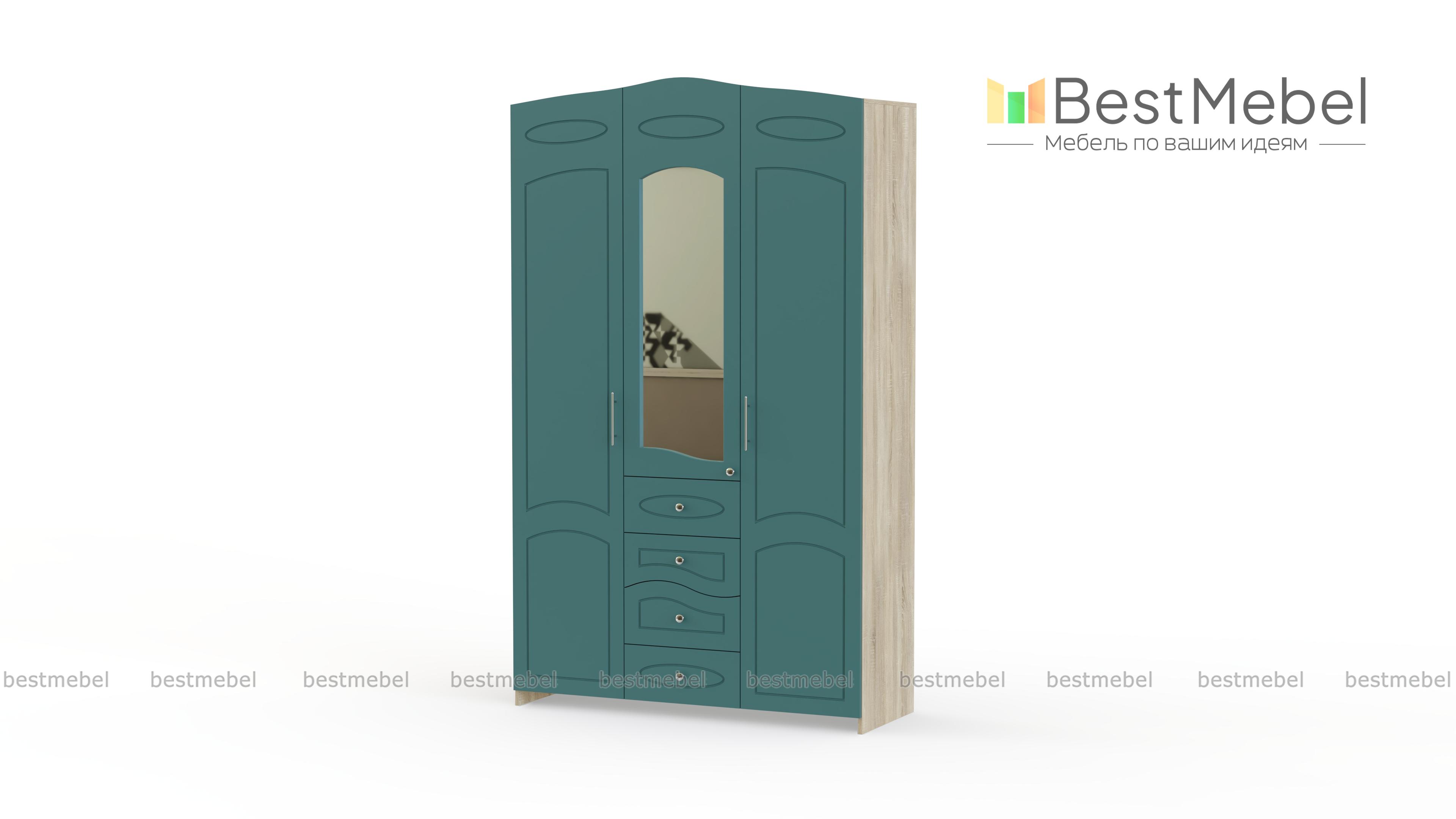 Шкаф Анфей 3Д BMS - Фото