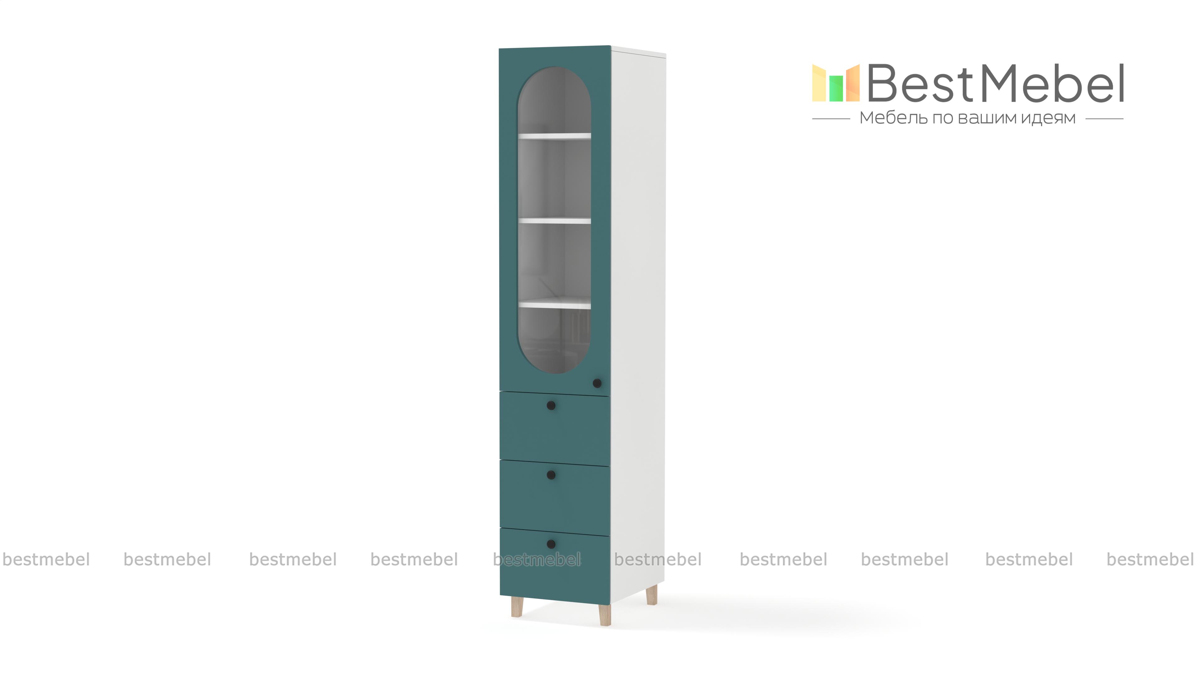 Шкаф-пенал Рене 1 BMS - Фото