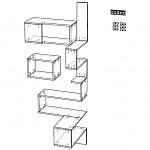Чертеж Угловая полка Бамби 5 BMS