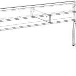 Компьютерный стол Париж 11 BMS