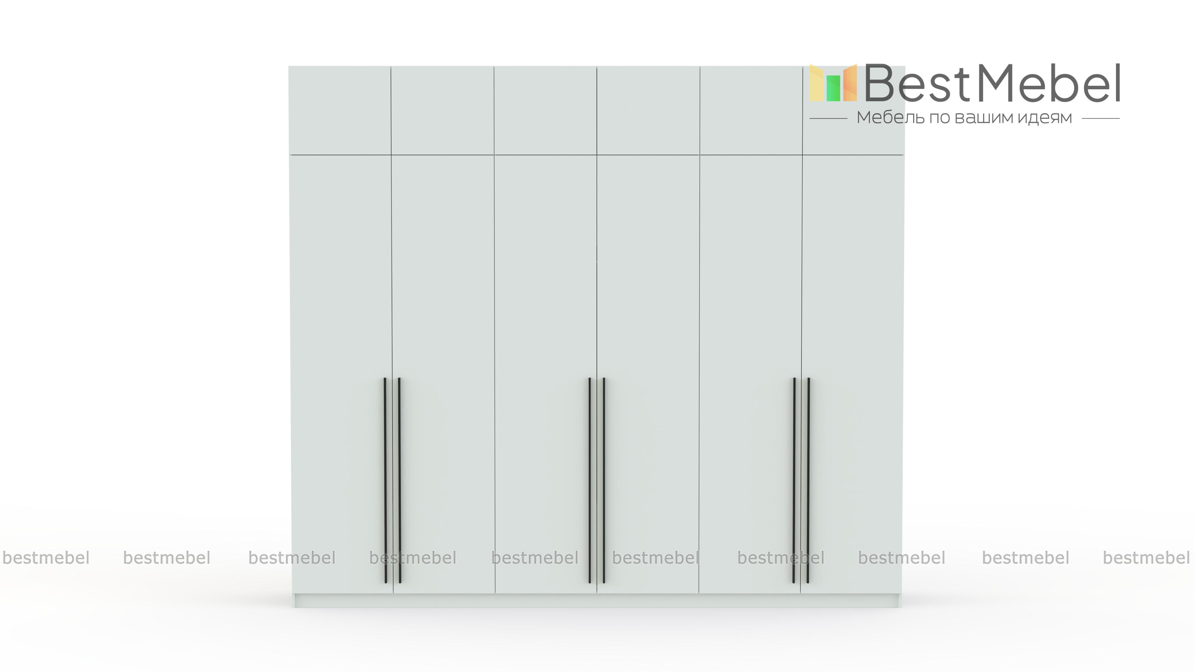 Шкаф распашной Айва 17 BMS - Фото