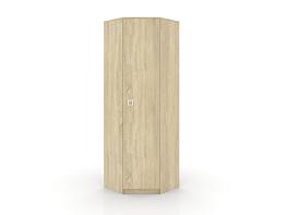 Угловой шкаф Глория 2.107 BMS(Белье -  Платье (угл.)) (600х2069х360)