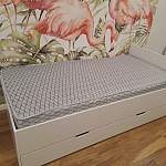 Кровать с ящиком и бортиком Boston BMS - Фото от клиента