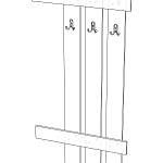 Схема сборки Вешалка №8 серия 19 BMS