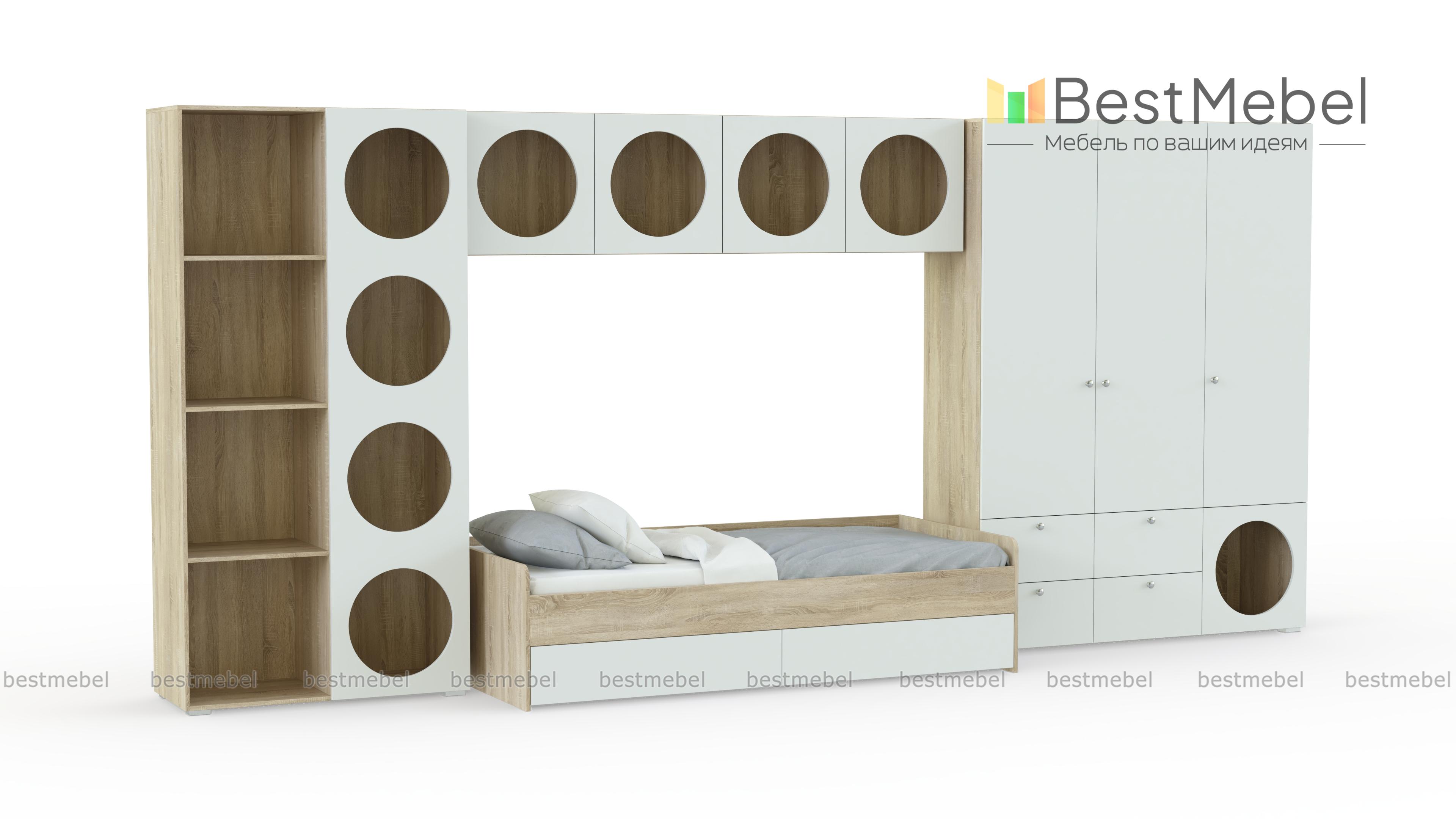 Детская комната Авелин 3 BMS - Фото