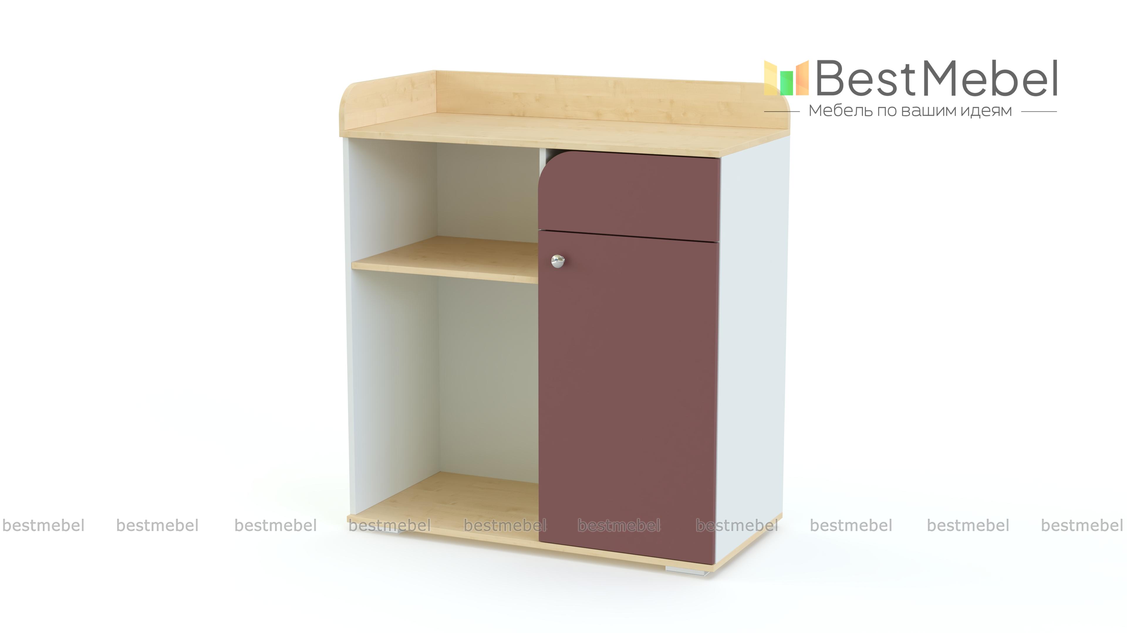 Пеленальный комод Арка 3 BMS - Фото