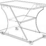 Схема сборки Стол журнальный-5 BMS