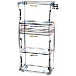 Схема сборки Тумба Трио BMS