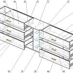 ЭСКИЗ Комод низкий Тами BMS (1950х700х400)