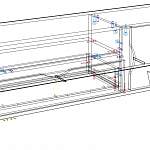 Чертеж Тумба ТВ PGK7 BMS